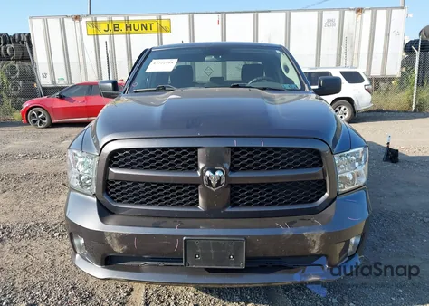 2018 Ram 1500 Express 4X4 6'4 Box from USA, damaged, VIN 1C6RR7FT4JS327750